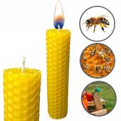 świeca z wosku pszczelego - 1 szt.