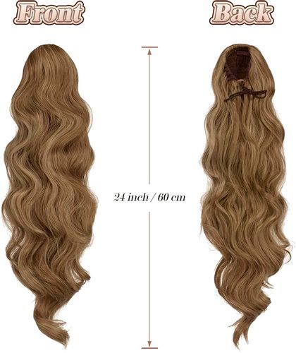 Feshfen syntetyczne doczepy przedłużki do włosów WQ22-01P8AC/18 blond na Arena.pl