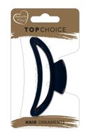 TOP CHOICE Klamra do włosów - kokarda połysk (28373) 1 szt. - mix kolorów