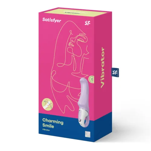 satisfyer charming smile - silikonowy model z funkcją intensywnej na Arena.pl