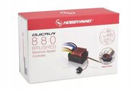 2 x HOBBYWING WYTRZYMAŁY REGULATOR QUICRUN WP 880 80A ODPORNY NA WODĘ I PYŁ