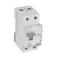 WYŁĄCZNIK RÓŻNICOWOPRĄDOWY P 302 2P 40A 100MA TYP A SERII TX³ Legrand 411565
