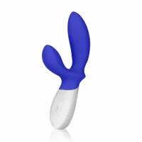 lelo loki wave federal blue - masażer z systemem wavemotion, silikonowy