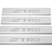 Listwa progowa TOYOTA AVENSIS MK3 T27 Stal nierdzewna 304 mat 4szt