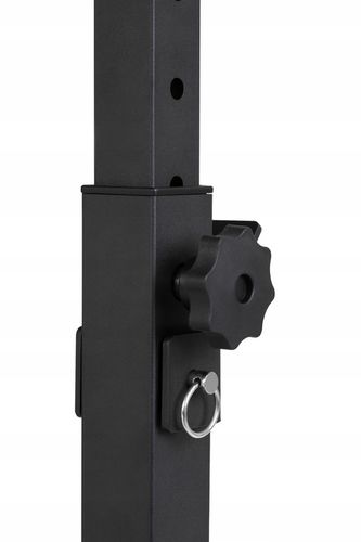 Ławka Treningowa Prosta Składana Ławeczka + Stojaki Regulowane 2w1 - Zipro na Arena.pl