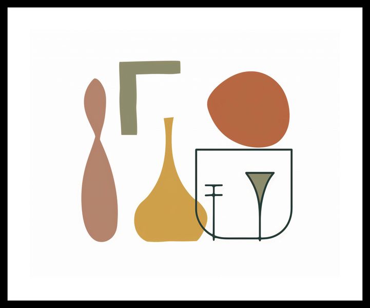 Plakat 50x40cm Naczynia zdjęcie 3