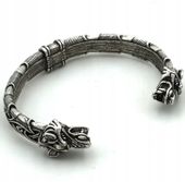 BRANSOLETA WIKINGÓW Wilki Nordycka Amulet 128