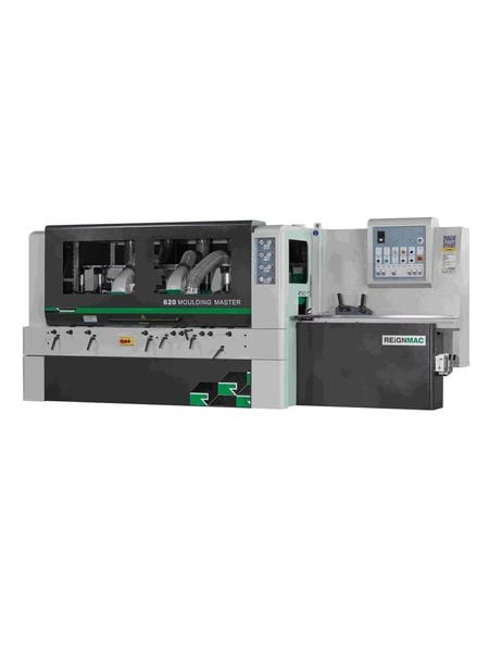 Strugarka czterostronna REIGNMAC RMM620 4 stronna obrabiarka listwiarka zdjęcie 9