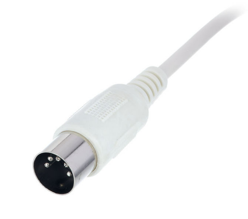 Kabel przewód audio sygnałowy MIDI DIN 5 pin 6 m the sssnake SK366-6-WH na Arena.pl