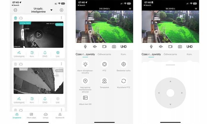 KAMERA OBROTOWA ZEWNĘTRZNA 8MP PRAWDZIWE 4K ULTRA UHD WIFI IP DETEKCJA 8MPx zdjęcie 4