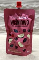 Owolovo Wiśniowo Mus jabłkowo-wiśniowy 200g