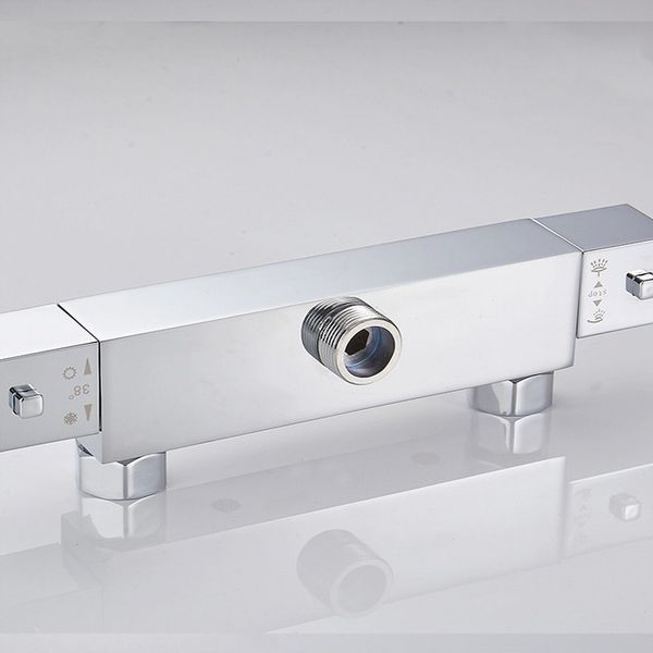 BATERIA TERMOSTATYCZNA DO KABINY PRYSZNICOWEJ NATRYSKOWEJ TERMOSTAT CHROM zdjęcie 5