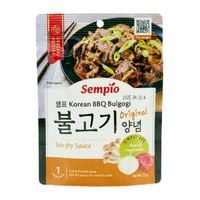 Sos sempio bulgogi koreański BBQ stir fry gotowy do wołowiny soy sauce 75G