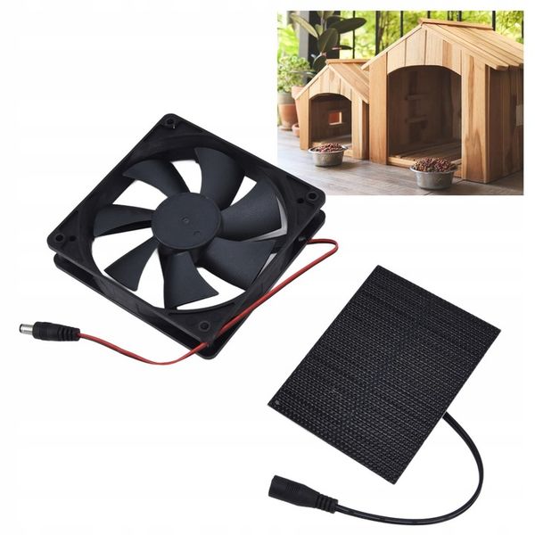 3W PANEL SOLARNY FOTOWOLTAICZNE+WENTYLATOR zdjęcie 3