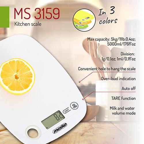 Waga kuchenna MS 3159w MESKO na Arena.pl