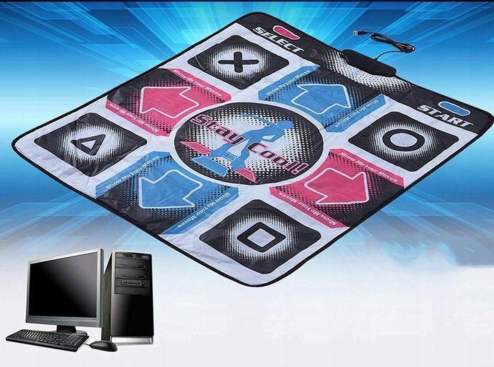 MATA DO TAŃCZENIA TAŃCA KOMPUTER STEPMANIA USB zdjęcie 12