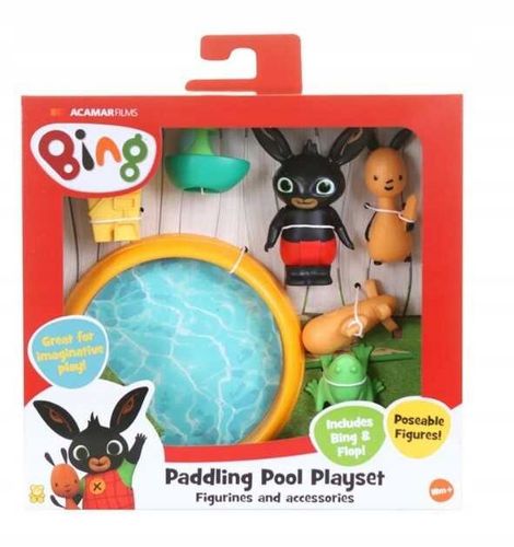 Zestaw Bing z Basenikiem 2 figurki FLOP + akcesoria BING ZESTAW Z BASENEM na Arena.pl