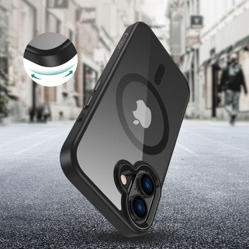 tech-protect magmat magsafe iphone 16 black/clear na Arena.pl