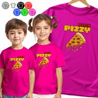 KOSZULKA DZIECIĘCA PIZZA NA DZIEŃ PIZZY DNI SZKOLNE PRZEDSZKOLNE - 110 XS