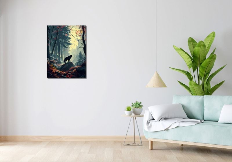 Obraz 50x70cm Leśne Echa zdjęcie 2