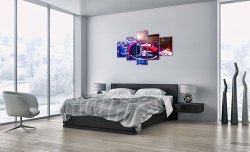 Obraz Na Płótnie - Studio Nagrań  - 125X70 Cm - Ea125X70-2412 na Arena.pl