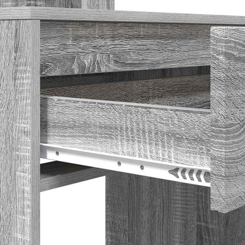 Toaletki do sypialni z szufladą Szary Sonoma 80 x 39,6 x 135 cm na Arena.pl