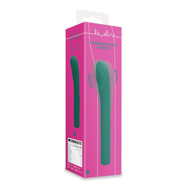 Pulse Wave G-Spot Vibrator - Green Crystal zdjęcie 2