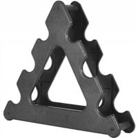 STOJAK na hantle HANTELKI gimnastyczne trójkąt