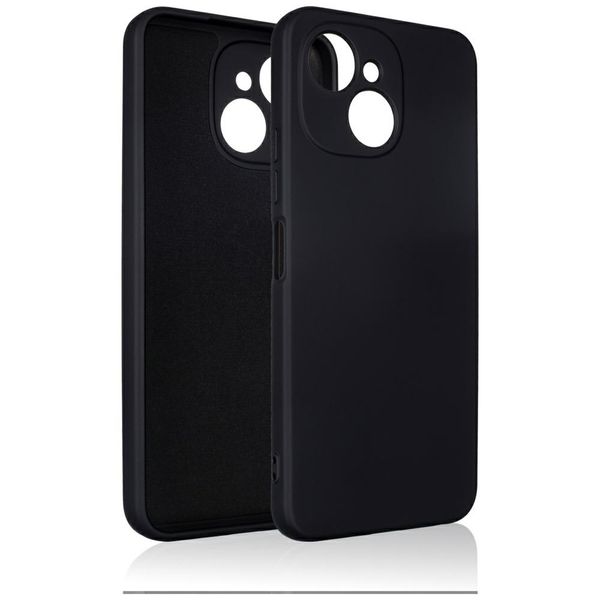 etui beline silicone do tecno spark 40c  czarny zdjęcie 1