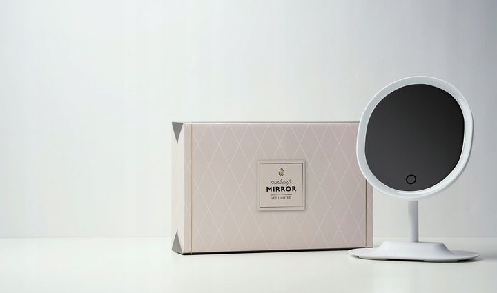Lusterko do makijażu Humanas HS-ML03 LED aku zdjęcie 15