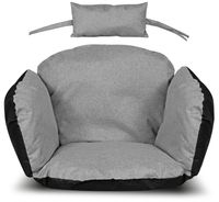 poduszka ogrodowa 112x113 cm na krzesło wiszące bocianie gniazdo