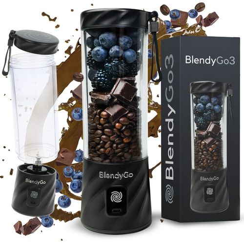 Oryginalny BLENDER BEZPRZEWODOWY BlendyGo 3 KIELICHOWY PRZENOŚNY 250W na Arena.pl