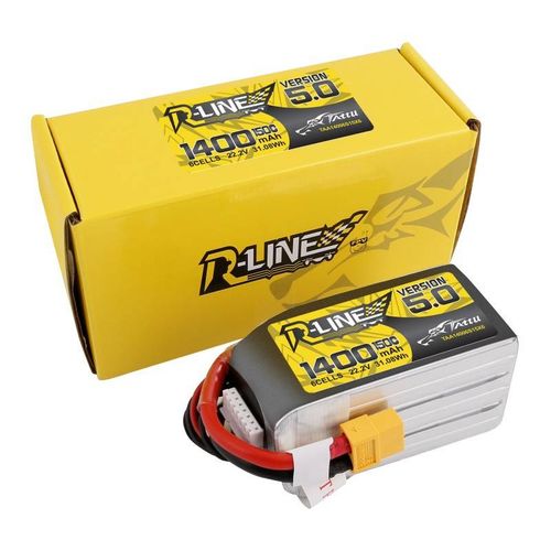 Akumulator Tattu R-Line 5.0 1400mAh 22.2V 150C 6S1P XT60 na Arena.pl
