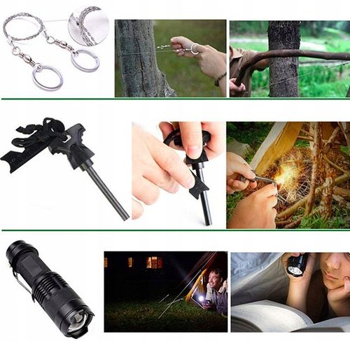 WOJSKOWY MEGA ZESTAW XXL Survivalowy PRZEŻYCIA na Arena.pl