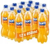 Fanta Napój gazowany 850ml x12 Zestaw