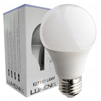 Żarówka LED E27 A60 12W 1380lm ZIMNA 6000K