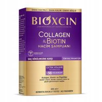 Bioxcin - dodający objętości szampon do włosów Collagen & Biotin 300ml