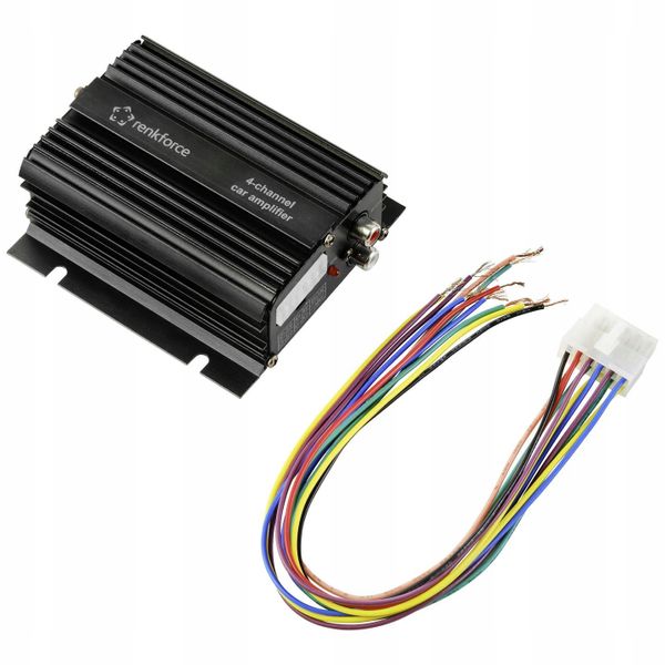 Wzmacniacz samochodowy Bluetooth USB 4 kanały 200W zdjęcie 5