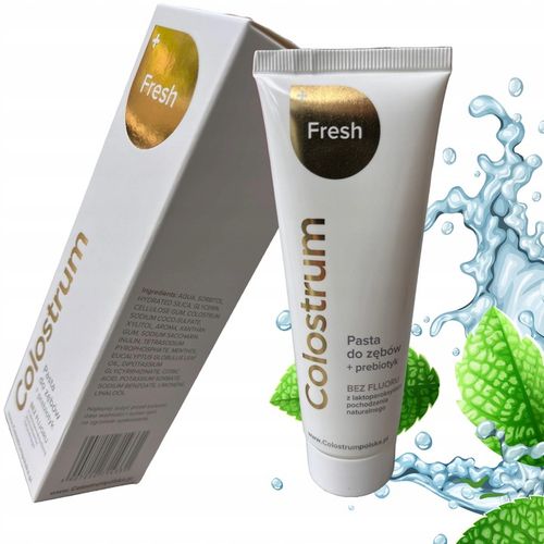2x Colostrum dla Dzieci Junior PROBIOTYK i Colostrum FRESH pasta do zębów na Arena.pl