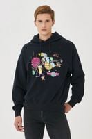 WRANGLER RICK&MORTY HOODIE BLACK W6R2HN100 M