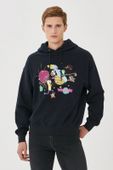 WRANGLER RICK&MORTY HOODIE BLACK W6R2HN100 M