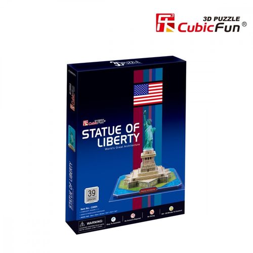 Cubicfun Puzzle 3D Statua Wolności na Arena.pl