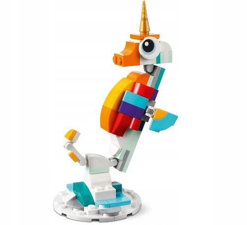 LEGO Creator 3w1 Magiczny jednorożec 31140 + Urodzinowy niedźwiedź 30582 na Arena.pl
