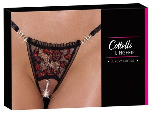 crotchless string pearl s/m na Arena.pl