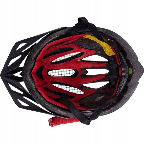 KASK ROWEROWY REGULOWANY 57-62 UNIWERSLANY Z WENTYLACJĄ DASZKIEM LAMPKĄ zdjęcie 11