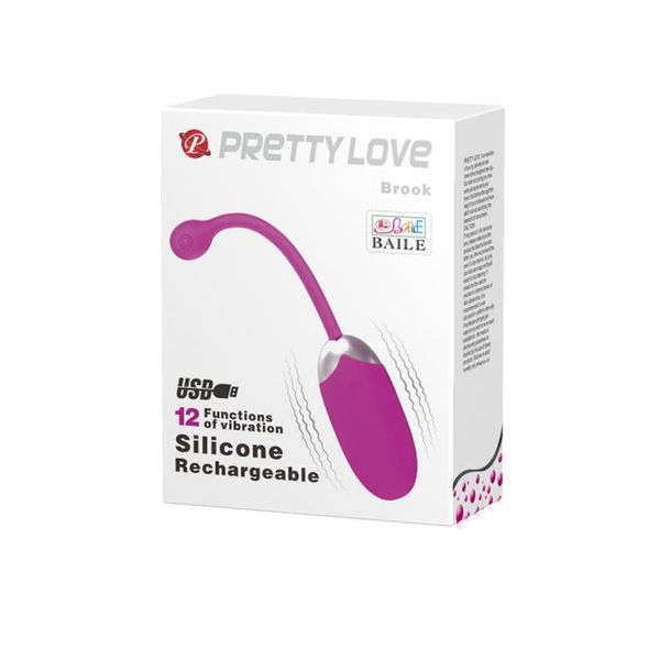 PRETTY LOVE -BROOK, 12 vibration functions Memory function zdjęcie 9