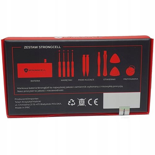 Bateria do iPhone 7 STRONGCELL A1660 A1778 A1779 Większa Pojemność 04.2024r na Arena.pl