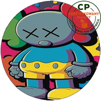 Opłatek na tort KAWS