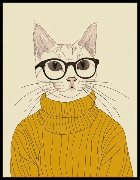 Plakat 50x65cm Intelektualista zdjęcie 2