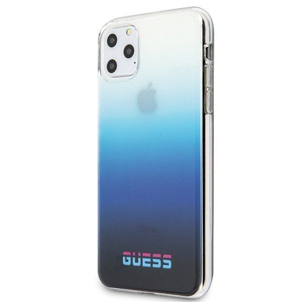 Guess GUHCN65DGCNA iPhone 11 Pro Max niebieski/gradient blue zdjęcie 2